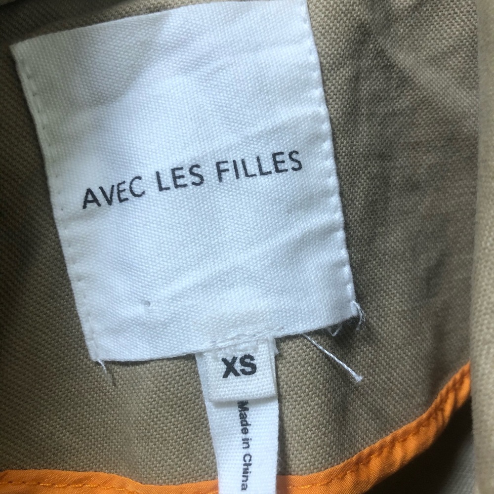 Color block trench coat - Picture 3 of 4